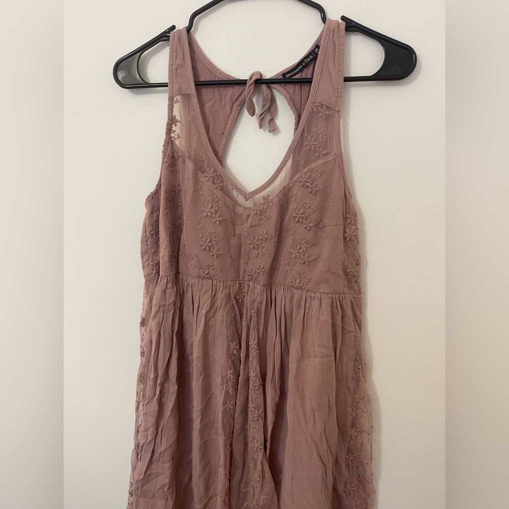 Abercrombie & Fitch Pink Mini Dress